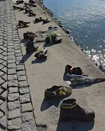 Shoes on the Danube Bank